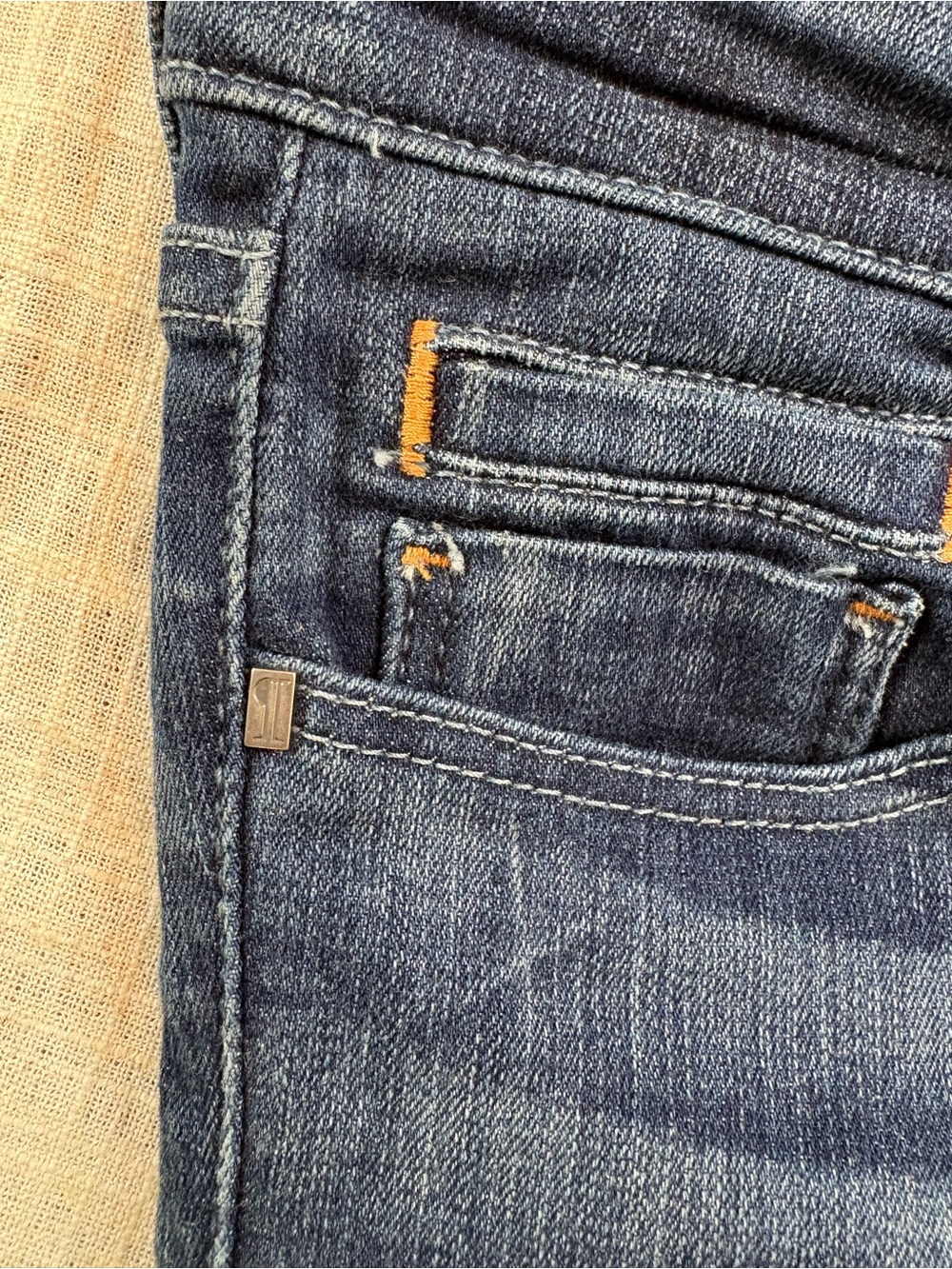 Anthropologie Pilcro and the Letterpress Fit Stet Slim Bootcut Jeans Sz 26 - Picture 5 of 5